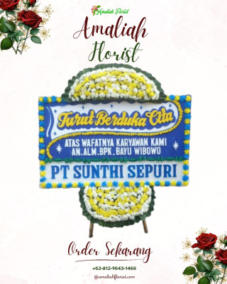 Papan Bunga Duka di Pinang Jaya
